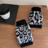 Leopardikuvioiset Lämpimät Käsineet